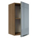 Ver imagem 6 de Armário Aéreo Madesa Lux 35 cm 1 Porta Rustic/Cinza