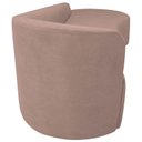 Ver imagem 7 de Recamier Curvo Orgânico 180cm 3 Lugares Lado Direito para Sala de Estar em Linho Paris