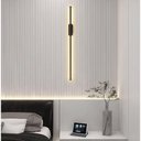 Ver imagem 6 de Luminaria Arandela Led Perfil Slim Fit 3 em 1 Luz Indireta Parede Sala Quarto Moderno Ambiente