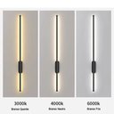 Ver imagem 2 de Luminaria Arandela Led Perfil Slim Fit 3 em 1 Luz Indireta Parede Sala Quarto Moderno Ambiente