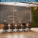 Ver imagem 6 de Cadeira Escritório Nr-17 Everest Diretor C/ Braços Fratini Encosto Tela Mesh Preta Base Rodízio