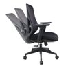 Cadeira Escritório Nr-17 Everest Diretor C/ Braços Fratini Encosto Tela Mesh Preta Base Rodízio - 5