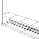 Ver imagem 3 de Porta Condimentos Aço Inox Aramado Deslizante Garrafas Temperos Corrediça Lateral Telescópica