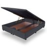 Box Baú Orthocrin Preto Casal Queen- 158x198x31 - 2