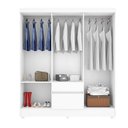 Ver imagem 3 de Guarda Roupa Flash 6 Portas e 02 Gavetas Branco/rosa Flex