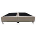 Ver imagem 6 de Base Box para Cama Casal Queen 158x198cm Bipartido Liz S05 Sintético Bege - Mpozenato
