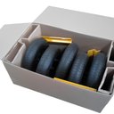 Ver imagem 7 de Carrinho de Mão 60 Litros com Camçamba e Pneu Reforçados Lyc-60 Lynus