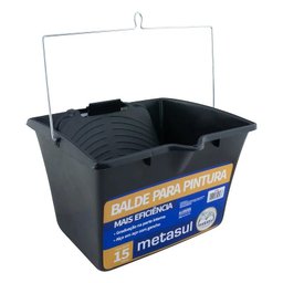 Bandeja Pintura Caçamba Plastica 15lt Metasul - 2