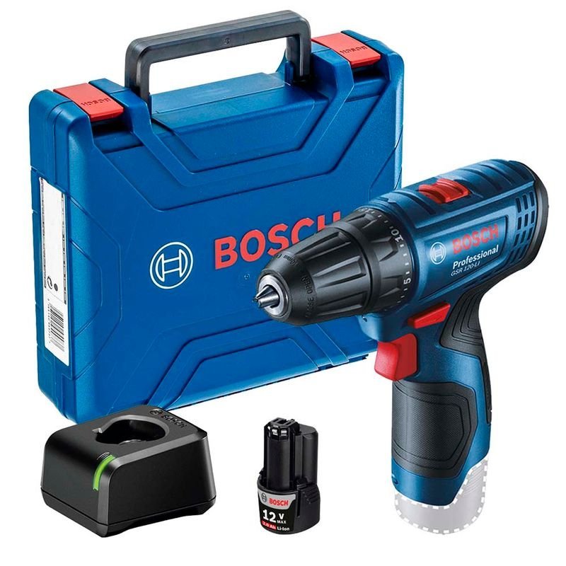 Parafusadeira Furadeira a Bateria Bosch Gsr 120-li, 12v