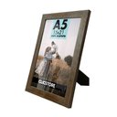 Ver imagem 2 de Kit 4 Porta Retrato 15x21 A5 Acetato Fotos Moldura Aparador Decoração Quadro:tabaco