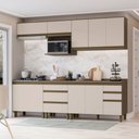Ver imagem 1 de Cozinha Completa Connect 10 Portas 5 Gavetas 100% Mdf Ce802 Duna/cristal - Henn