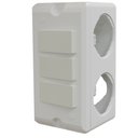 Ver imagem 1 de Conjunto com 3 Interruptores Simples Poliwetzel Pvc - E017212042 - Wetzel