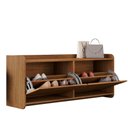 Ver imagem 4 de Sapateira Vila Serena 2 Portas MDF-MDP Cedro 130cm Casa D Móveis