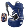 Canguru Carregador Bebe Criança Deitado Sentado Bolso Alça Ajustavel Ergonomica Acolchoada Passeio V - 1