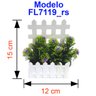 decoração plantas artificiais decorativas vaso vasinho falsa flor - FL7119_rs - 5