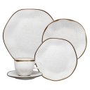 Ver imagem 1 de Kit Aparelho Jogo de Jantar para 2 Pessoas 10pçs Porcelana