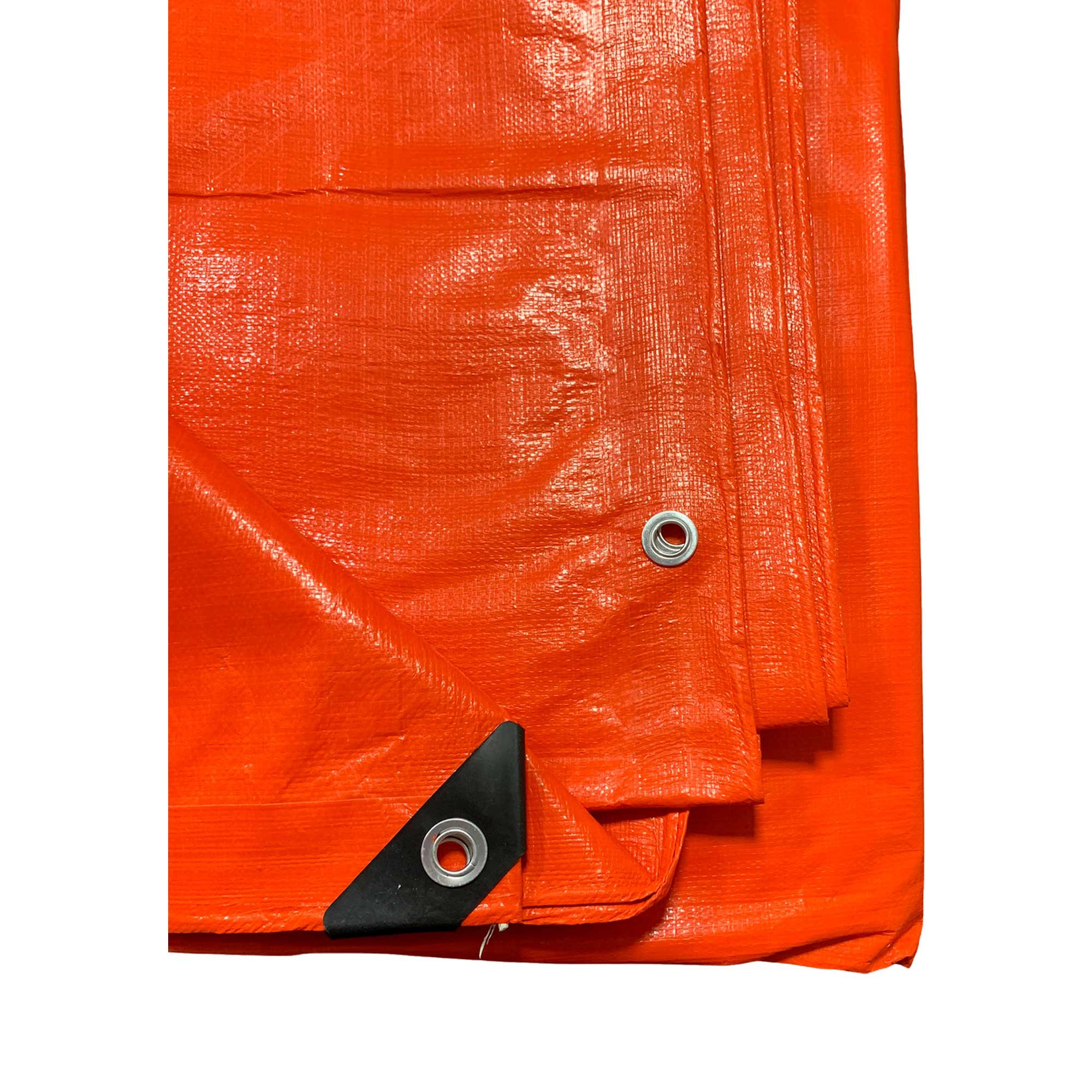 Lona Multiuso Barraca Camping Cargas em Polietileno Laranja 300 Micras - 8x6 - 1