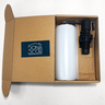 Dispenser dosador detergente preto fosco Inox 304 embutir 500ml Cozinha porta sabao sabonete líquido - 6