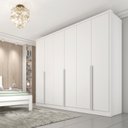 Ver imagem 1 de Guarda Roupa Casal 6 Portas 6 Gavetas - Fortuna-neve - Tcil Móveis