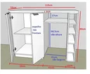 Ver imagem 4 de Bar Bancada com Nicho Garrafas em Mdf Frontal com Espelho para Adega Oster 18garrafas