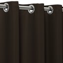 Ver imagem 5 de Cortina Basic Blackout 2,20 x 1,30 m para Varão Simples 1: Tabaco
