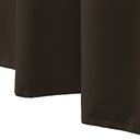Ver imagem 2 de Cortina Basic Blackout 2,20 x 1,30 m para Varão Simples 1: Tabaco