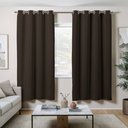 Ver imagem 6 de Cortina Basic Blackout 2,20 x 1,30 m para Varão Simples 1: Tabaco