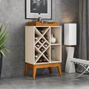 Ver imagem 1 de Bar Adega com Bandeja Espelhada Bali Edn Móveis