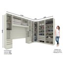 Ver imagem 2 de Quarto Modulado Casal 7 Peças Bellagio Casa 812