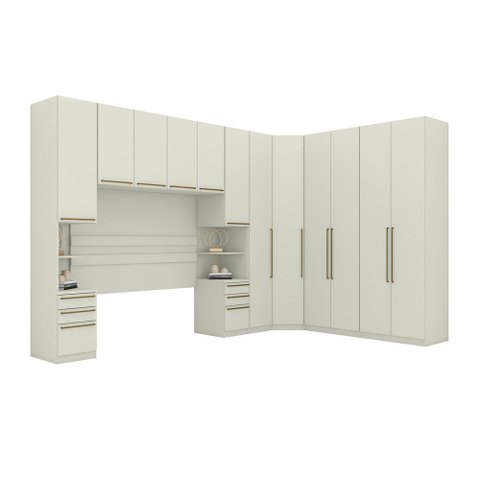 Quarto Modulado Casal 7 Peças Bellagio Casa 812