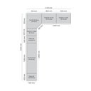 Ver imagem 5 de Quarto Modulado Casal 7 Peças Bellagio Casa 812