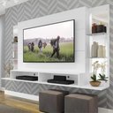 Ver imagem 3 de Painel com Suporte TV 60" e Espelho Nairóbi Multimóveis V3321 Branco