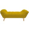 Calçadeira Madrid 90 cm Suede Amarelo - 2