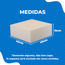 Ver imagem 3 de Espuma Assento D45 40x40x15cm 1 Unidade:branco