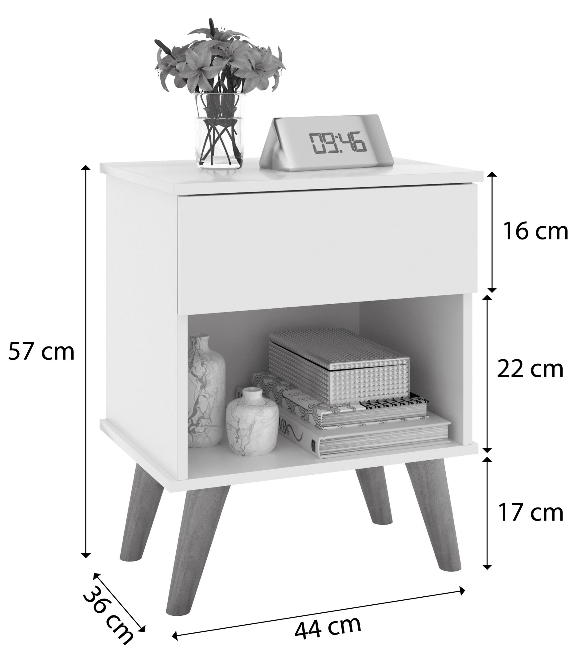 Mesa De Cabeceira Classic Duda - 4