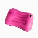 Ver imagem 1 de Travesseiro de Viagem Inflável Portátil Apoio de Pescoço Cabeça e Lombar Rosa Utimix