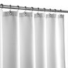 Barossa Design Cortina de Chuveiro Branca de Trama 183 X 183 - 1