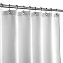 Ver imagem 1 de Barossa Design Cortina de Chuveiro Branca de Trama 183 X 183