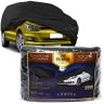 Capa Automotiva Cobrir Carro Protetora Couro Ecológico Premium Forrada Tamanho P Preta Carrhel 308 P - 1