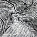 Ver imagem 5 de Tapete Sala Quarto 2,00x2,50 Antiderrapante Moderno Modelos Organic Preto