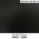 Ver imagem 4 de Sofa 3 Lugares Organico Ibiza 210 Cm Corino Preto Vazzano