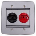 Ver imagem 2 de Caixa de Tomada Piso Embutir Cinza