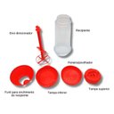 Ver imagem 2 de Tapioqueira Polvilhador Peneira Manual de Beiju Goma Tapioca Multiuso Serve e Armazena