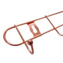 Ver imagem 3 de Cabideiro de Parede Suporte Aramado Multiuso Organizador Utensilios Domesticos 8 Ganchos Rose Gold