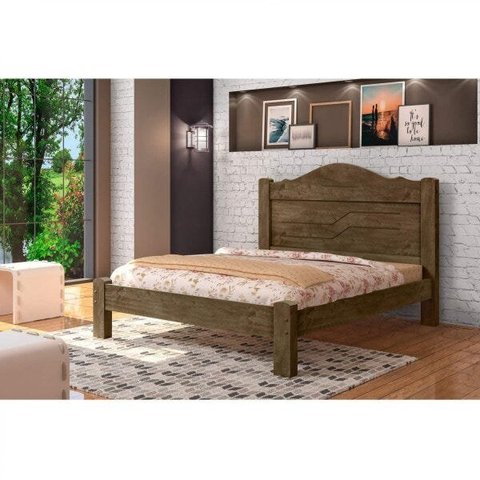 Cama Casal MDF 204cm x 146cm Thalia
