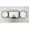 Luminária Solar com Sensor e Controle Remoto 380 Lumens 3 Cabeças Placa com Fio - 1