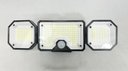 Ver imagem 1 de Luminária Solar com Sensor e Controle Remoto 380 Lumens 3 Cabeças Placa com Fio