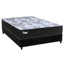 Ver imagem 1 de Cama Box Casal: Colchão Molas Masterpocket Ensacadas Paropas Life Gold + Base Crc Suede Black (
