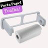 Suporte Porta Rolo Papel Toalha ou Papel Alumínio de Parede - 3
