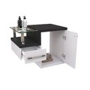 Ver imagem 2 de Gabinete Armario para Banheiro Legno 630 (somente Balcao) Branco Chess C-preto Ônix